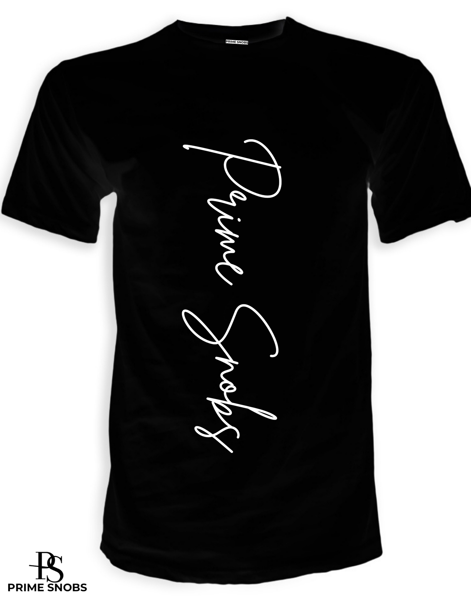 Prime Snobs Cursive Men's T-Shirt - PRIME SNOBS 
